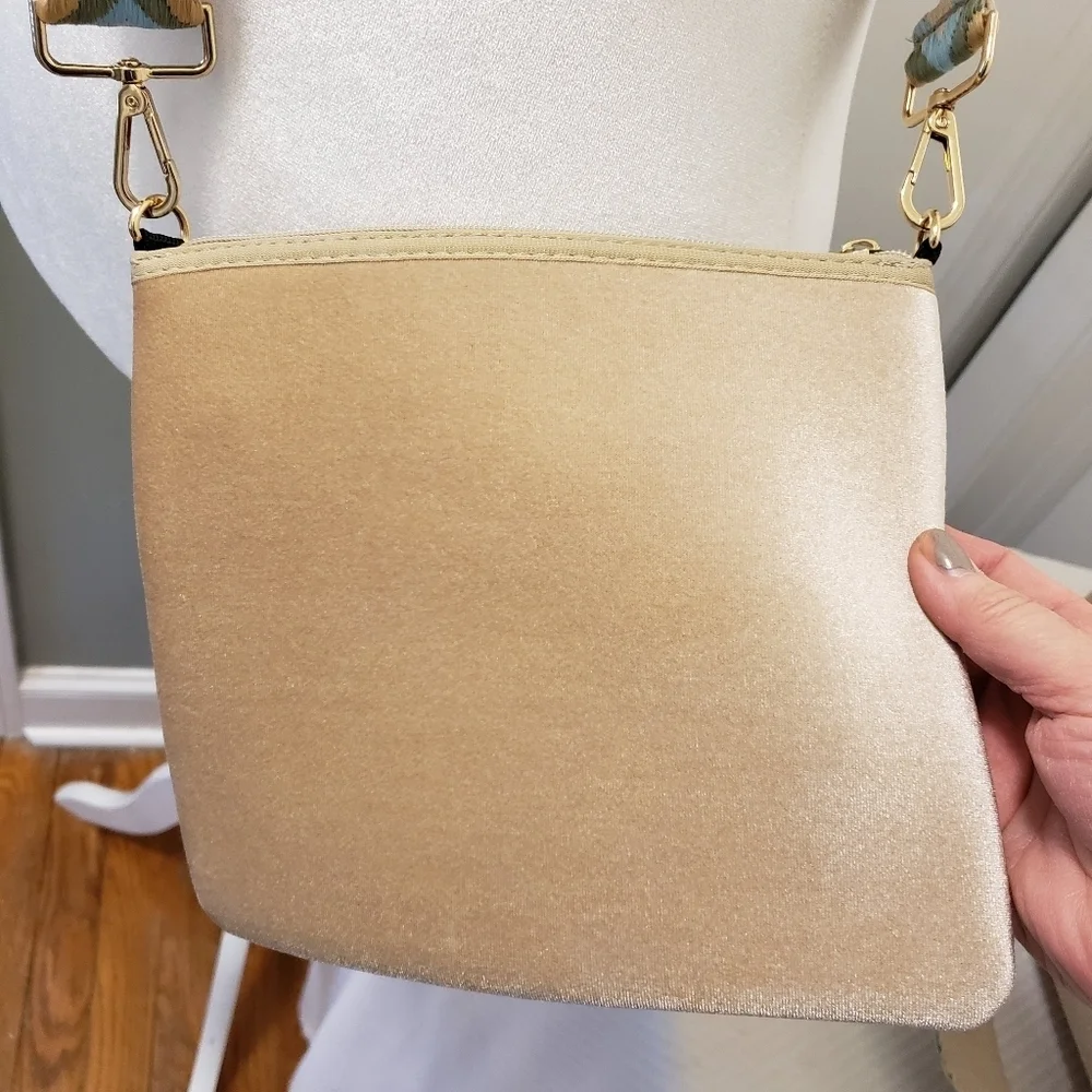 Ah•dorned Beige Tote & Crossbody Set, Beige